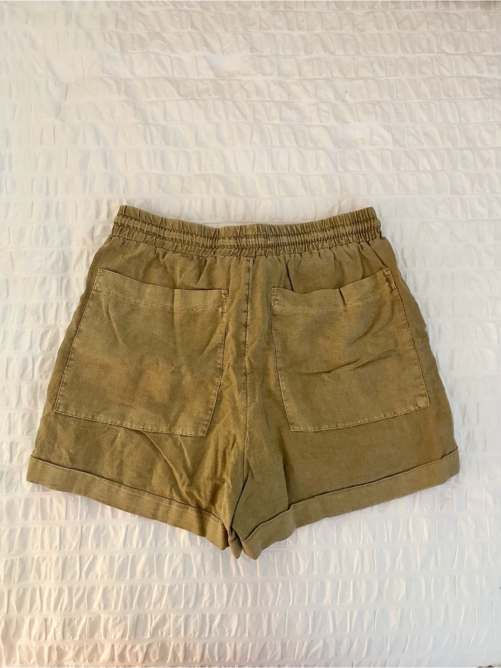 Universal Thread Drawstring Linen Shorts - Picture 4 of 5